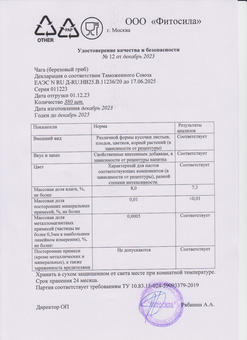Паспорт №011223